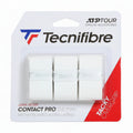 Tecnifibre Contact Pro Overgrip White (Pack of 3)