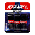 Ashaway Super Tacky Overgrip Black (Pack of 3)