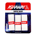 Ashaway Super Tacky Overgrip White (Pack of 3)