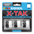 Karakal X-Tak Overgrip White (Pack of 3)