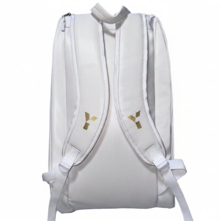 Y1 LTD Pro Padel Bag White/Gold