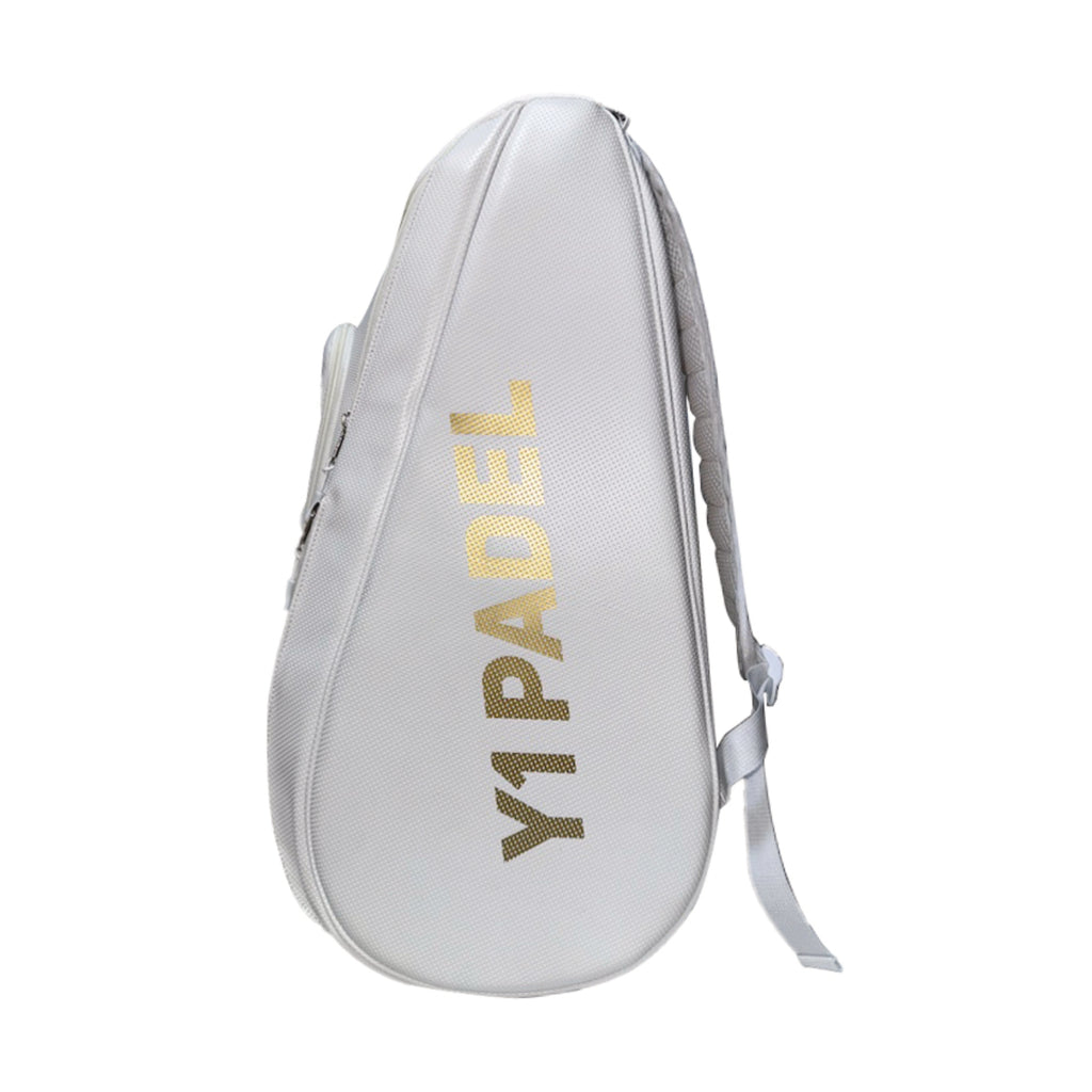 Y1 LTD Pro Padel Bag White/Gold