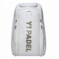 Y1 LTD Pro Padel Bag White/Gold