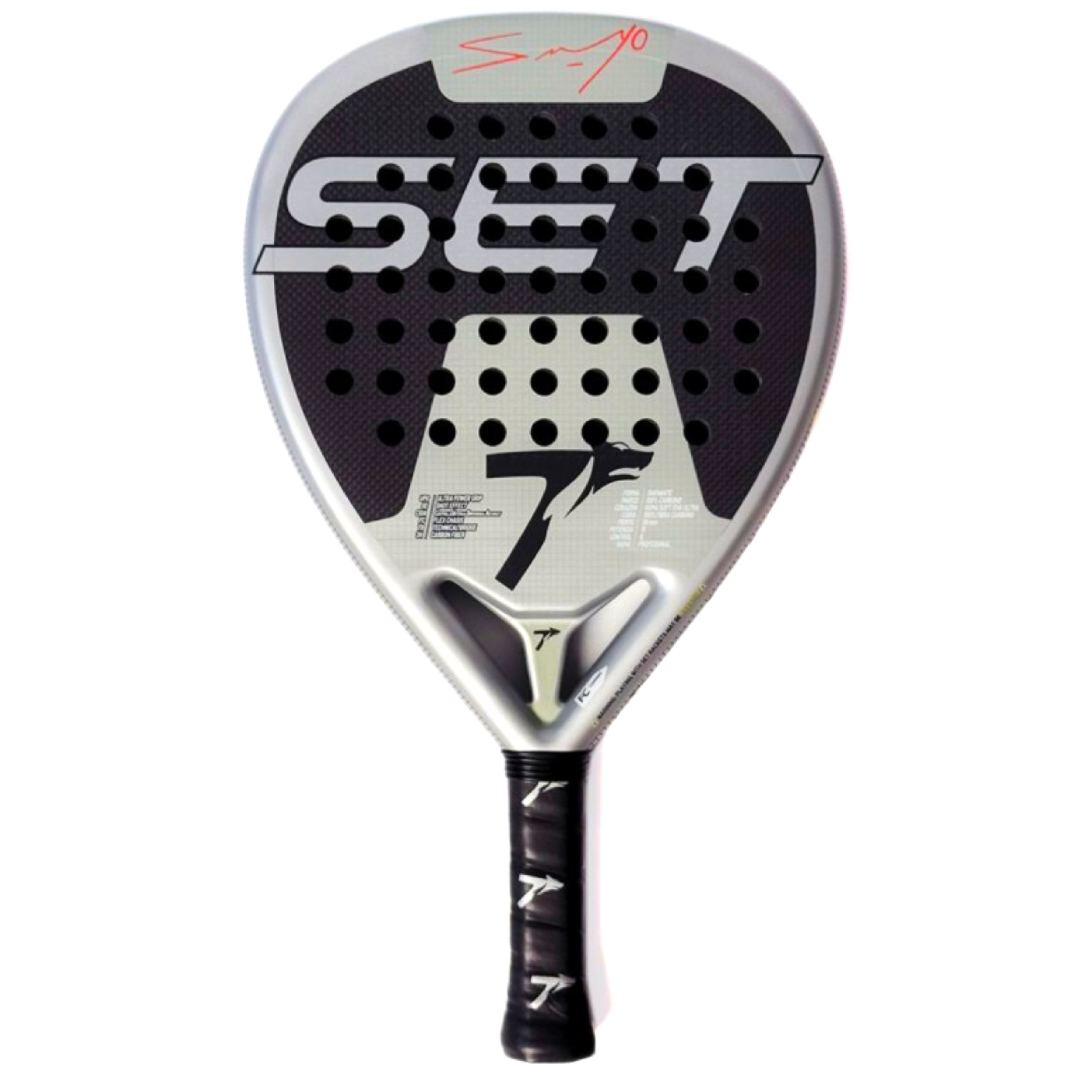 SET Sanyo Platinum Wolf Control Padel Racket