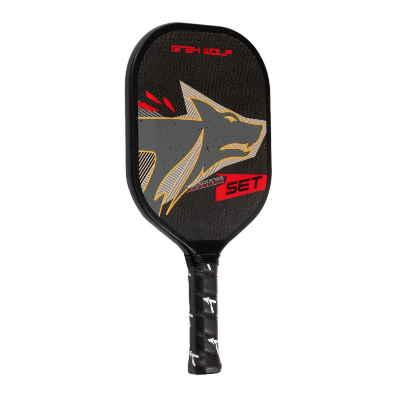 SET Grey Wolf Attk Pickleball Paddle