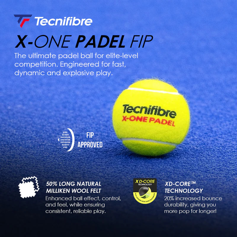 Tecnifibre X-One Padel Ball (3)